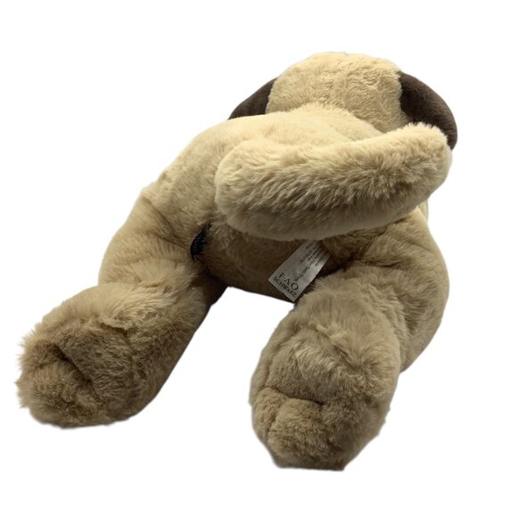 FAO SCHWARZ Lying Puggle Pug Dog Plush Soft Stuffed Animal Toy 20" - Picture 7 of 8